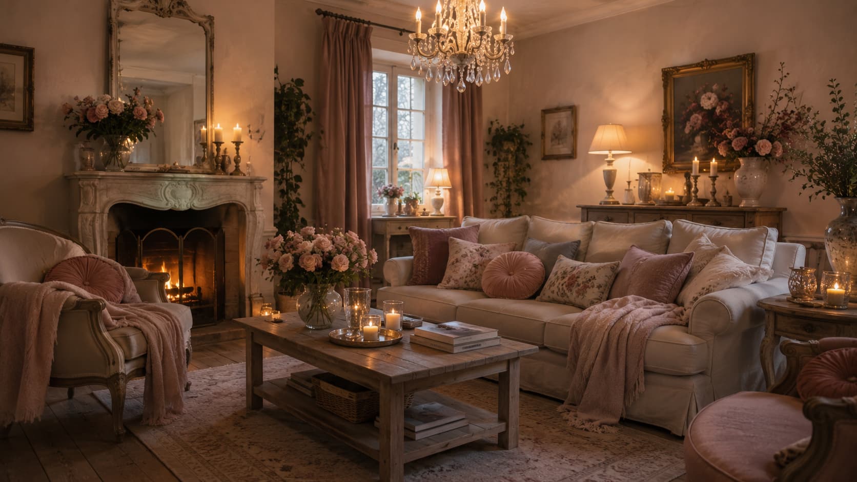 Romantisch interieur